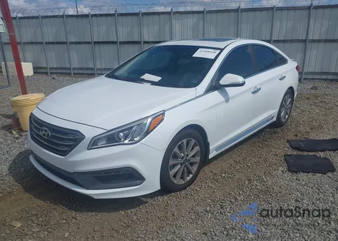 2017 Hyundai Sonata Limited из США, поврежденный, VIN 5NPE34AF1HH453694